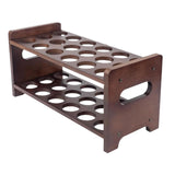 Maxbell Wooden Egg Holder 2 Tier Eggs Tray Display Stand for Kitchen Countertop Home