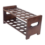 Maxbell Wooden Egg Holder 2 Tier Eggs Tray Display Stand for Kitchen Countertop Home