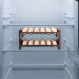 Maxbell Wooden Egg Holder 2 Tier Eggs Tray Display Stand for Kitchen Countertop Home
