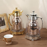 Maxbell Insulated Thermal Coffee Carafe 1L Coffee Pot Luxury Insulated Water Pot Golden