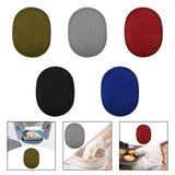Maxbell 2 in 1 Oven Mittens Silicone Heat Resistant Pot Holder for Barbecue Grilling Green