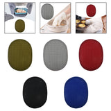 Maxbell 2 in 1 Oven Mittens Silicone Heat Resistant Pot Holder for Barbecue Grilling Green