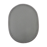 Maxbell 2 in 1 Oven Mittens Silicone Heat Resistant Pot Holder for Barbecue Grilling Gray