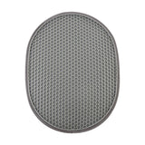 Maxbell 2 in 1 Oven Mittens Silicone Heat Resistant Pot Holder for Barbecue Grilling Gray