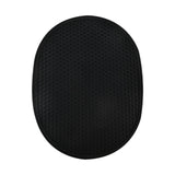 Maxbell 2 in 1 Oven Mittens Silicone Heat Resistant Pot Holder for Barbecue Grilling Black