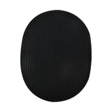 Maxbell 2 in 1 Oven Mittens Silicone Heat Resistant Pot Holder for Barbecue Grilling Black
