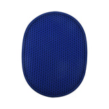 Maxbell 2 in 1 Oven Mittens Silicone Heat Resistant Pot Holder for Barbecue Grilling Blue