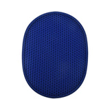 Maxbell 2 in 1 Oven Mittens Silicone Heat Resistant Pot Holder for Barbecue Grilling Blue