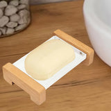 Maxbell Soap Dish Easy Cleaning Drainable Modern Decorative Metal Sturdy Soap Holder Countertop