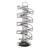 Maxbell Spiral Egg Dispenser Multifunctional Rotating Egg Holder for Cabinet Kitchen