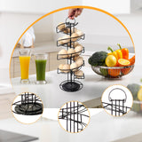 Maxbell Spiral Egg Dispenser Multifunctional Rotating Egg Holder for Cabinet Kitchen