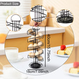 Maxbell Spiral Egg Dispenser Multifunctional Rotating Egg Holder for Cabinet Kitchen
