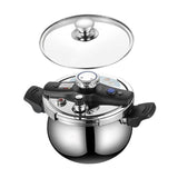Maxbell Pressure Cooker Kitchen Stew Soup Pan Easily Open Close Home Canning Cooker Without Steamer