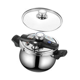 Maxbell Pressure Cooker Kitchen Stew Soup Pan Easily Open Close Home Canning Cooker Without Steamer