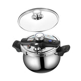 Maxbell Pressure Cooker Kitchen Stew Soup Pan Easily Open Close Home Canning Cooker Without Steamer