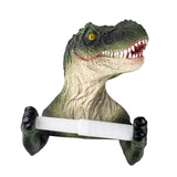 Maxbell Dinosaur Shaped Toilet Paper Holder for Lavatory Home Decoration Shower Room Green