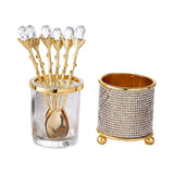 Maxbell Dessert Spoon Organiser Dessert Spoon Rest for Wedding Household Dining Room