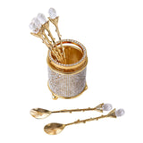 Maxbell Dessert Spoon Organiser Dessert Spoon Rest for Wedding Household Dining Room