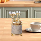 Maxbell Dessert Spoon Organiser Dessert Spoon Rest for Wedding Household Dining Room