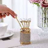 Maxbell Dessert Spoon Organiser Dessert Spoon Rest for Wedding Household Dining Room
