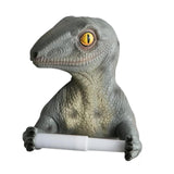 Maxbell Dinosaur Toilet Paper Holder 3D Cartoon for Kitchen Lavatory Home Decoration