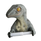 Maxbell Dinosaur Toilet Paper Holder 3D Cartoon for Kitchen Lavatory Home Decoration