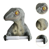 Maxbell Dinosaur Toilet Paper Holder 3D Cartoon for Kitchen Lavatory Home Decoration