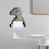 Maxbell Dinosaur Toilet Paper Holder 3D Cartoon for Kitchen Lavatory Home Decoration