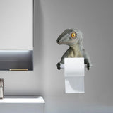 Maxbell Dinosaur Toilet Paper Holder 3D Cartoon for Kitchen Lavatory Home Decoration