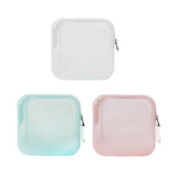 Maxbell Travel Makeup Bag Storage Cosmetic Bag for Lipstick Outdoor Hair Accessories white