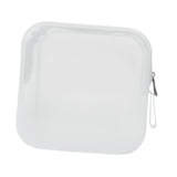 Maxbell Travel Makeup Bag Storage Cosmetic Bag for Lipstick Outdoor Hair Accessories white
