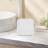 Maxbell Travel Makeup Bag Storage Cosmetic Bag for Lipstick Outdoor Hair Accessories white