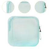 Maxbell Travel Makeup Bag Storage Cosmetic Bag for Lipstick Outdoor Hair Accessories light blue