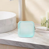 Maxbell Travel Makeup Bag Storage Cosmetic Bag for Lipstick Outdoor Hair Accessories light blue