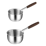 Maxbell Hot Oil Pan Cookware Butter Melting Pot for Camping Restaurant Making Sauces 300ml