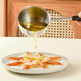 Maxbell Hot Oil Pan Cookware Butter Melting Pot for Camping Restaurant Making Sauces 300ml
