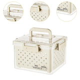 Maxbell Fruit Container for Fridge with Drain Basket with Colander Pantry Keep Fresh 16x13x12.5cm