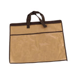 Maxbell Blanket Storage Bag with Zipper Clothes Organizer for Bed Sheet Toys Clothes brown