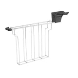 Maxbell Bread Loaf Slice Holder Practical Griddle Warming Rack for Roasting Grilling black