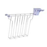Maxbell Bread Loaf Slice Holder Practical Griddle Warming Rack for Roasting Grilling grey