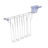 Maxbell Bread Loaf Slice Holder Practical Griddle Warming Rack for Roasting Grilling grey