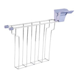 Maxbell Bread Loaf Slice Holder Practical Griddle Warming Rack for Roasting Grilling grey