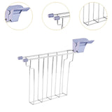 Maxbell Bread Loaf Slice Holder Practical Griddle Warming Rack for Roasting Grilling grey