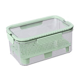Maxbell Ice Chilled Camping Food Container Fruit Storage Container for Fridge Veggie Green