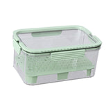 Maxbell Ice Chilled Camping Food Container Fruit Storage Container for Fridge Veggie Green