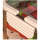 Maxbell Ice Chilled Camping Food Container Fruit Storage Container for Fridge Veggie Beige
