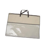 Maxbell Clothing Organizer with Zipper Blanket Storage Bag for Clothes Pillows Sheet 35x35cm
