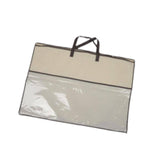 Maxbell Clothing Organizer with Zipper Blanket Storage Bag for Clothes Pillows Sheet 35x35cm