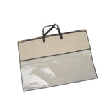 Maxbell Clothing Organizer with Zipper Blanket Storage Bag for Clothes Pillows Sheet 35x35cm