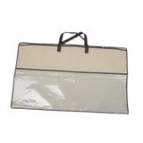 Maxbell Clothing Organizer with Zipper Blanket Storage Bag for Clothes Pillows Sheet 37x47cm